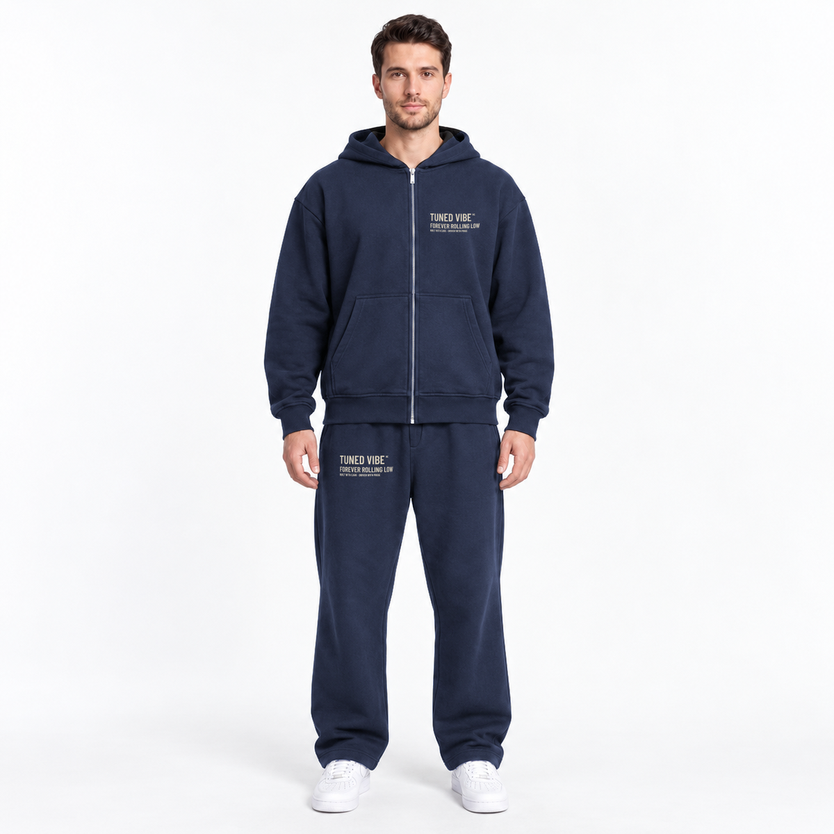 LOW & SLOW Oversized Zipper Hoodie
