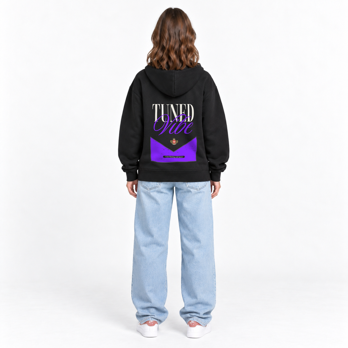 VACANCY Oversized Zipper Hoodie